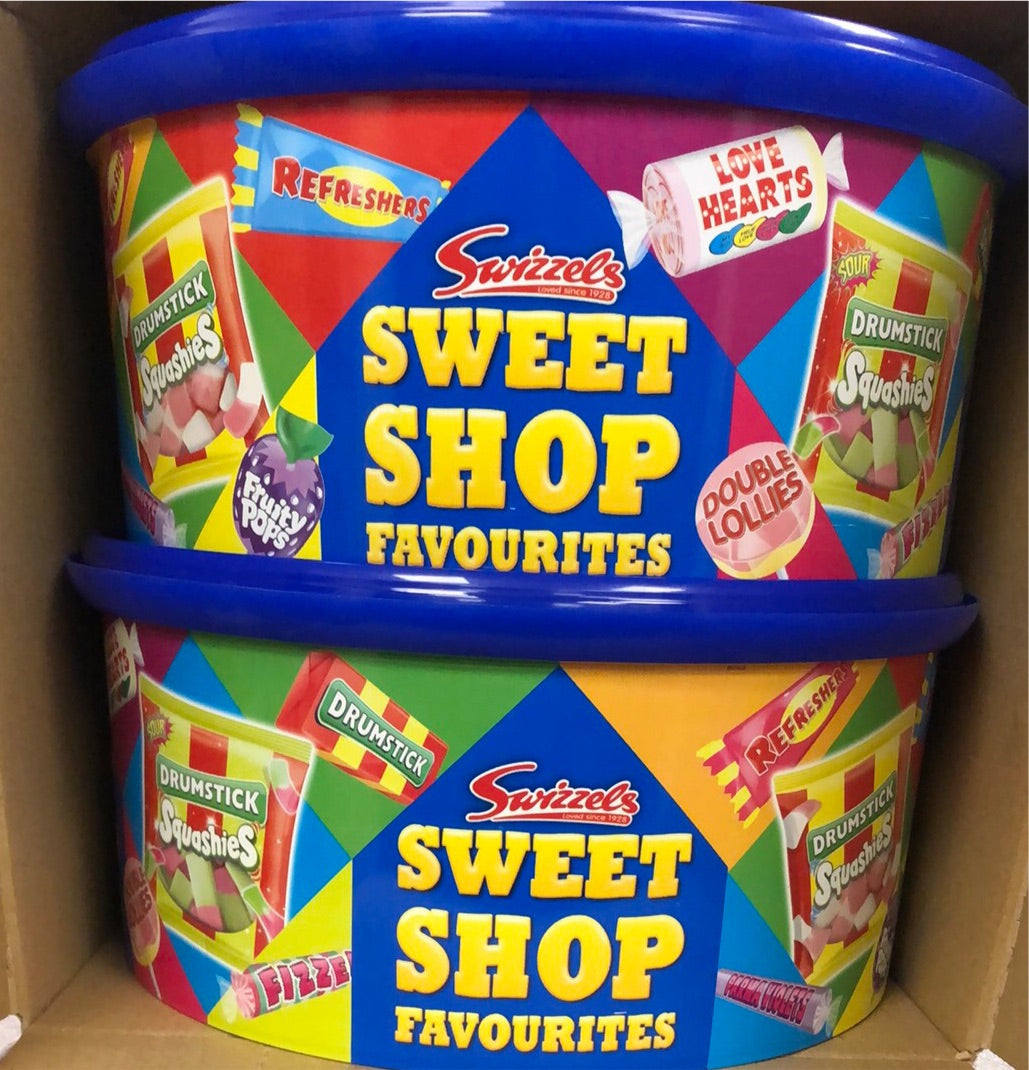 Swizzels Sweet Shop Favourites Tub 4 x 650g for £34.99