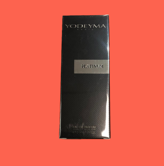 'Platinum' 50ml Eau De Parfum By Yodeyma For Men £15.95