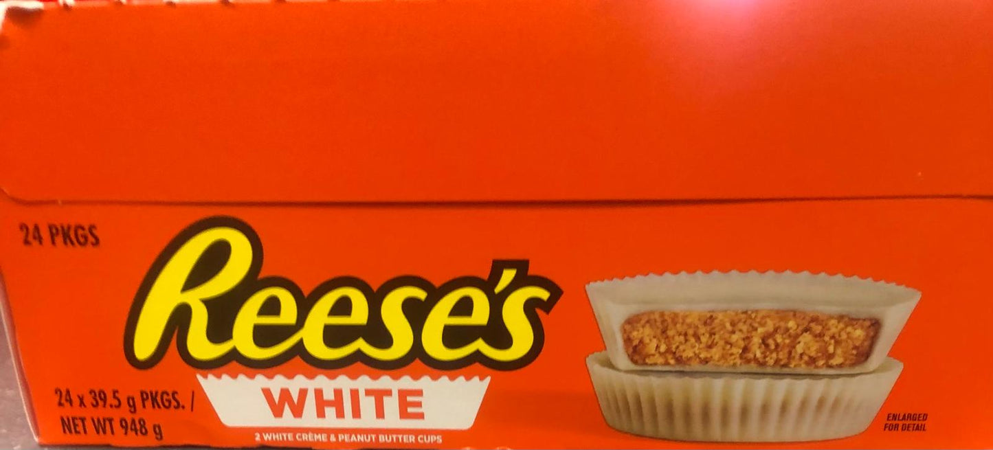 Reese's White Creme & Peanut Butter Cups 24 x 39.5g -£27.99