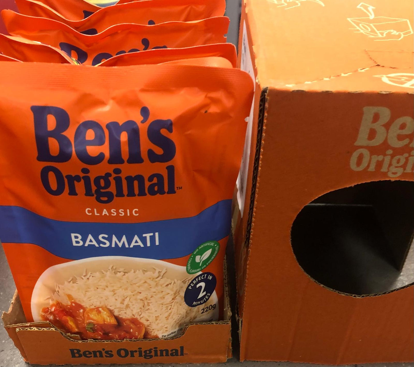 Ben's Original Classic Basmati Rice 6 x 220g -£10.99