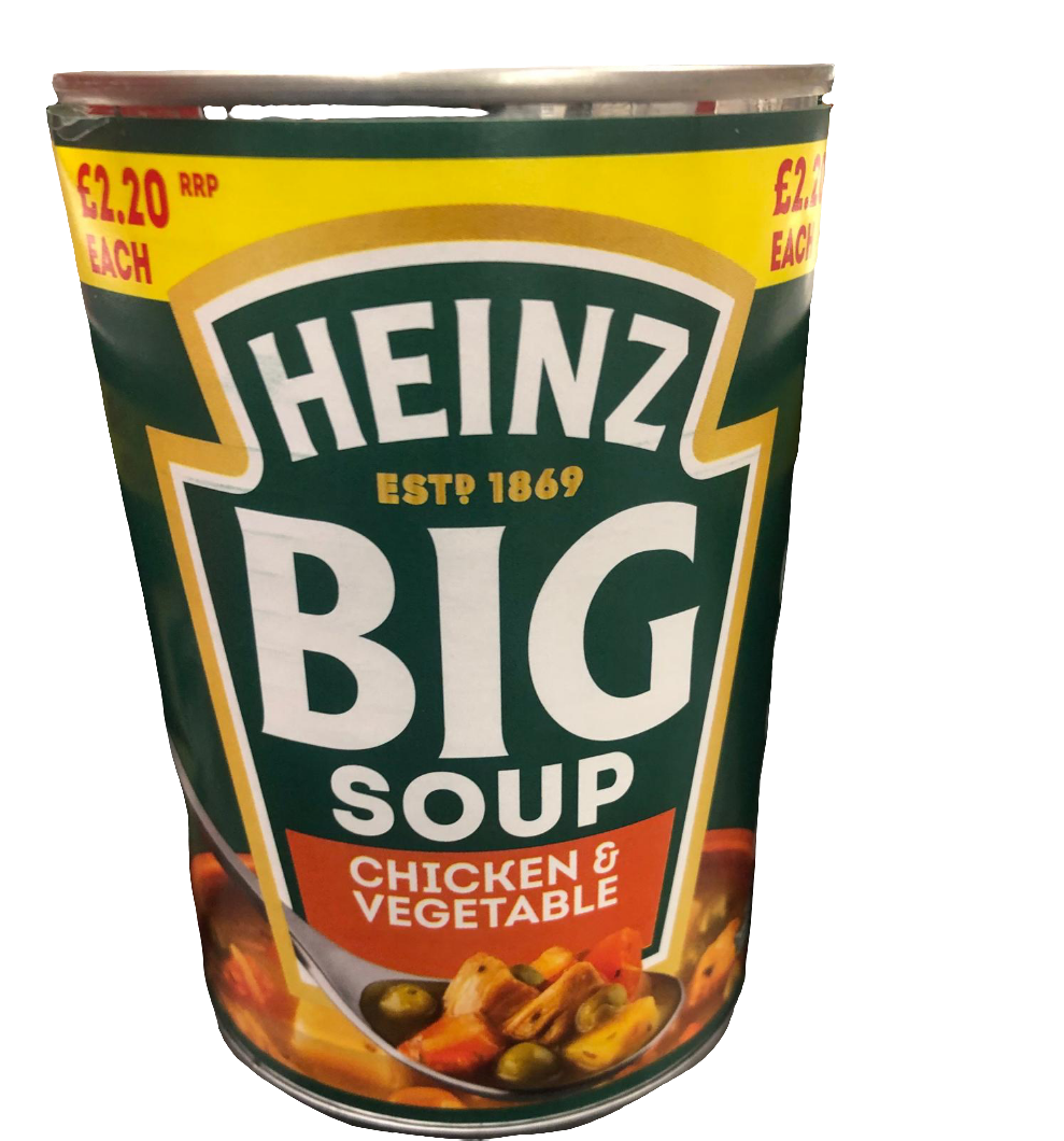 Heinz Big Soup 12 x 400g Chicken & Vegetable -£26.99