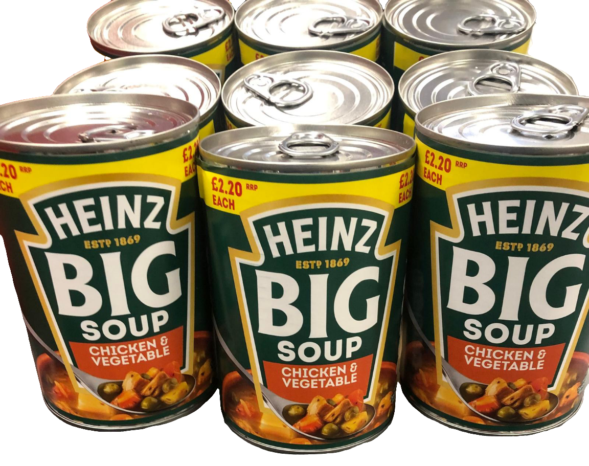 Heinz Big Soup 12 x 400g Chicken & Vegetable -£26.99