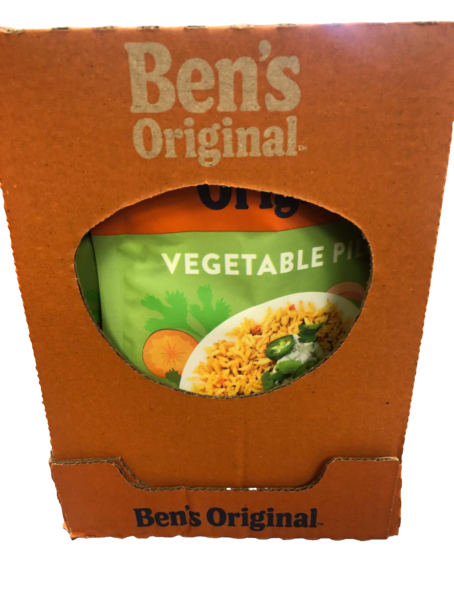 Ben's Original Vegetable Pilau Rice 6 x 220g -£10.99