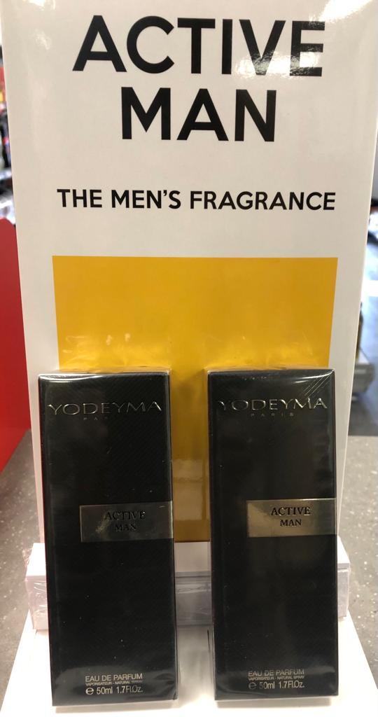 'Active Man' 50ml Eau De Parfum For Men By Yodeyma £15.95