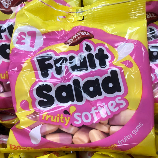 Barratt Fruit Salad Fruity Softies 12 x 120g for £15.24