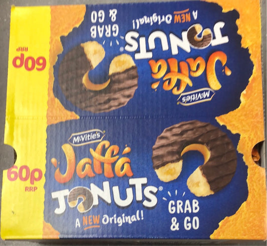 McVities Jaffa Jonuts 12 x 43g for £7.20