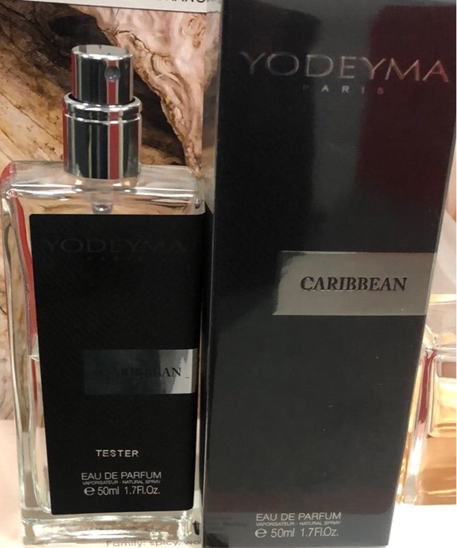 ‘Caribbean’ 50ml Eau De Parfum for Men By Yodeyma £15.95